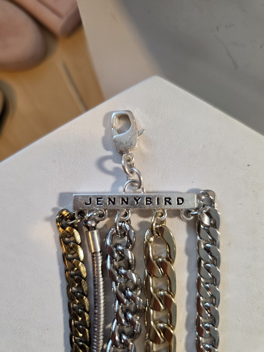 JENNYBIRD Multi-Chain Mixed Metal Charm